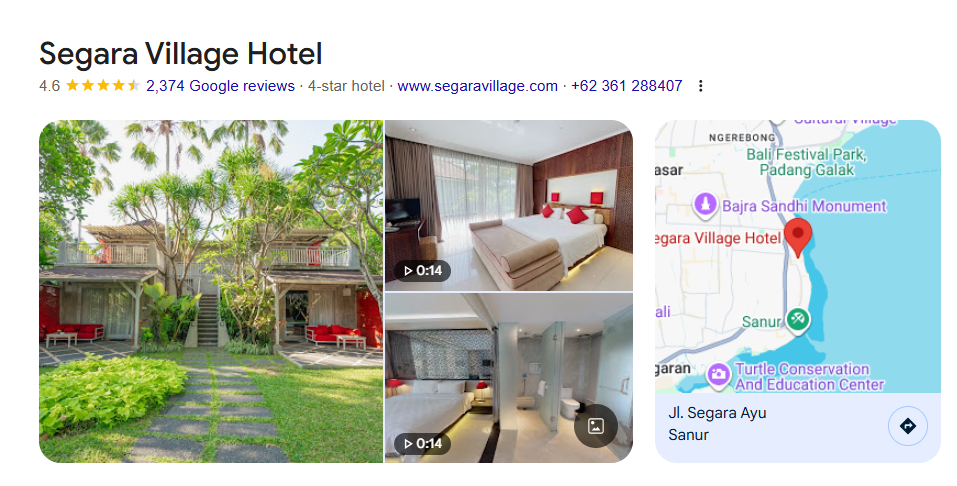 Spacious ocean-view suite with private balcony, showcasing comfortable accommodation at all-inclusive resorts in Sanur Bali.