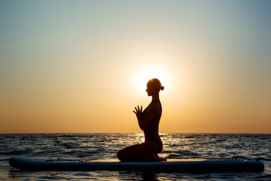 A Beachfront Wedding Experience Defined by Privacy and Elegance 31 Intimate beachfront vow exchange with calm sea views, capturing the romance of a wedding resort Sanur destination wedding.