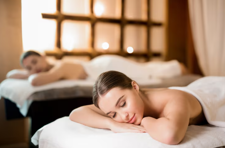 Wellness Resorts in Bali: Where Healing, Nature & Tradition Meet 10 Open-air spa pavilion offering traditional Balinese healing treatments at one of the peaceful wellness resorts in Bali.