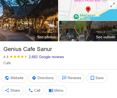 Luxury rooftop lounge among the best bars in Sanur Bali