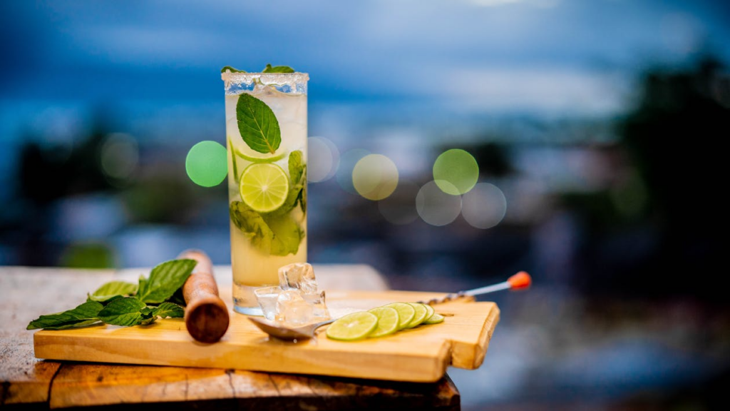 Sunset drinks with ocean views at the best bars in Sanur Bali