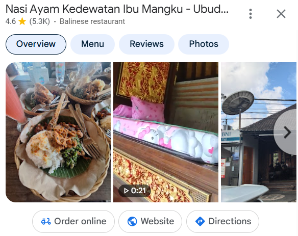 Travelers enjoying nasi goreng at Indonesian restaurants in Sanur