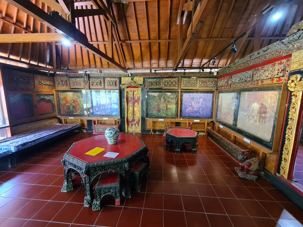 Traditional Balinese architecture at Le Mayeur Museum in Sanur Bali