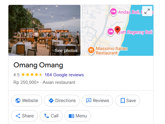 10 Tempat Makan Enak di Sanur Bali Terpopuler 2026 20 Omang Omang di Hyatt Regency Bali
