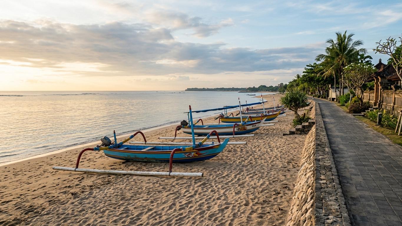 Sanur walking tours – Karang Beach