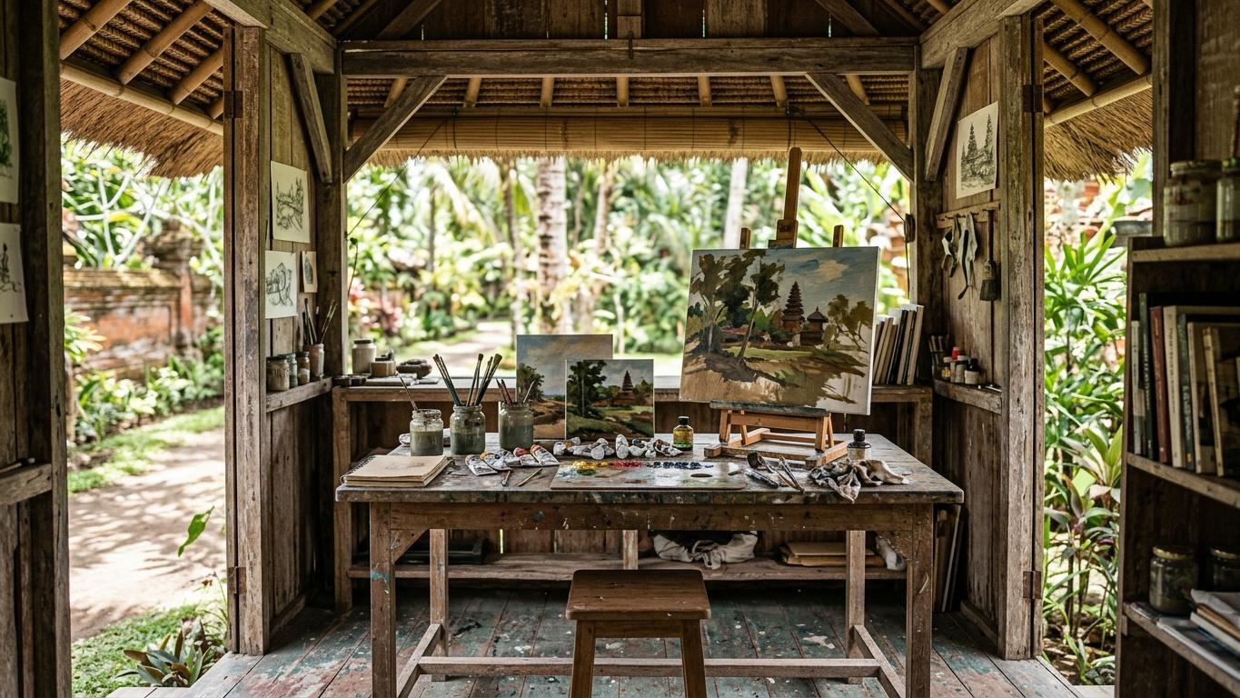 Sanur walking tours – Art Studios and Craft Workshops
