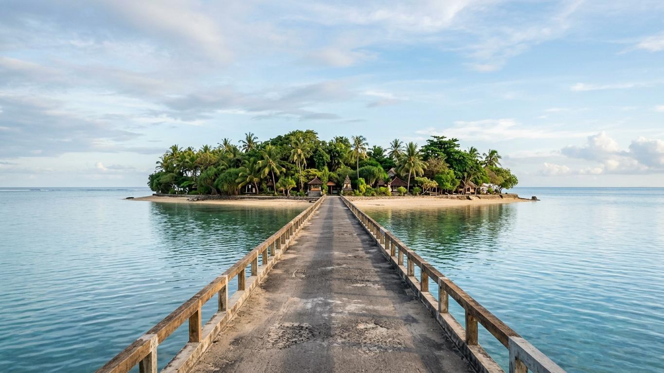 Cycling in Sanur Bali 2026: Best Beachfront Bike Routes 7 – Serangan Island